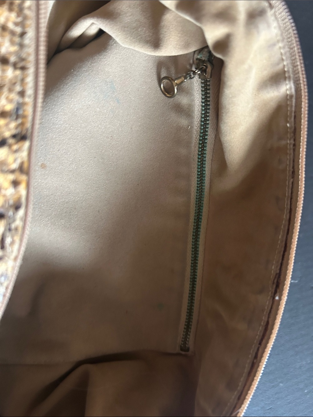 Vintage python hobo bag. - Picture 5 of 5